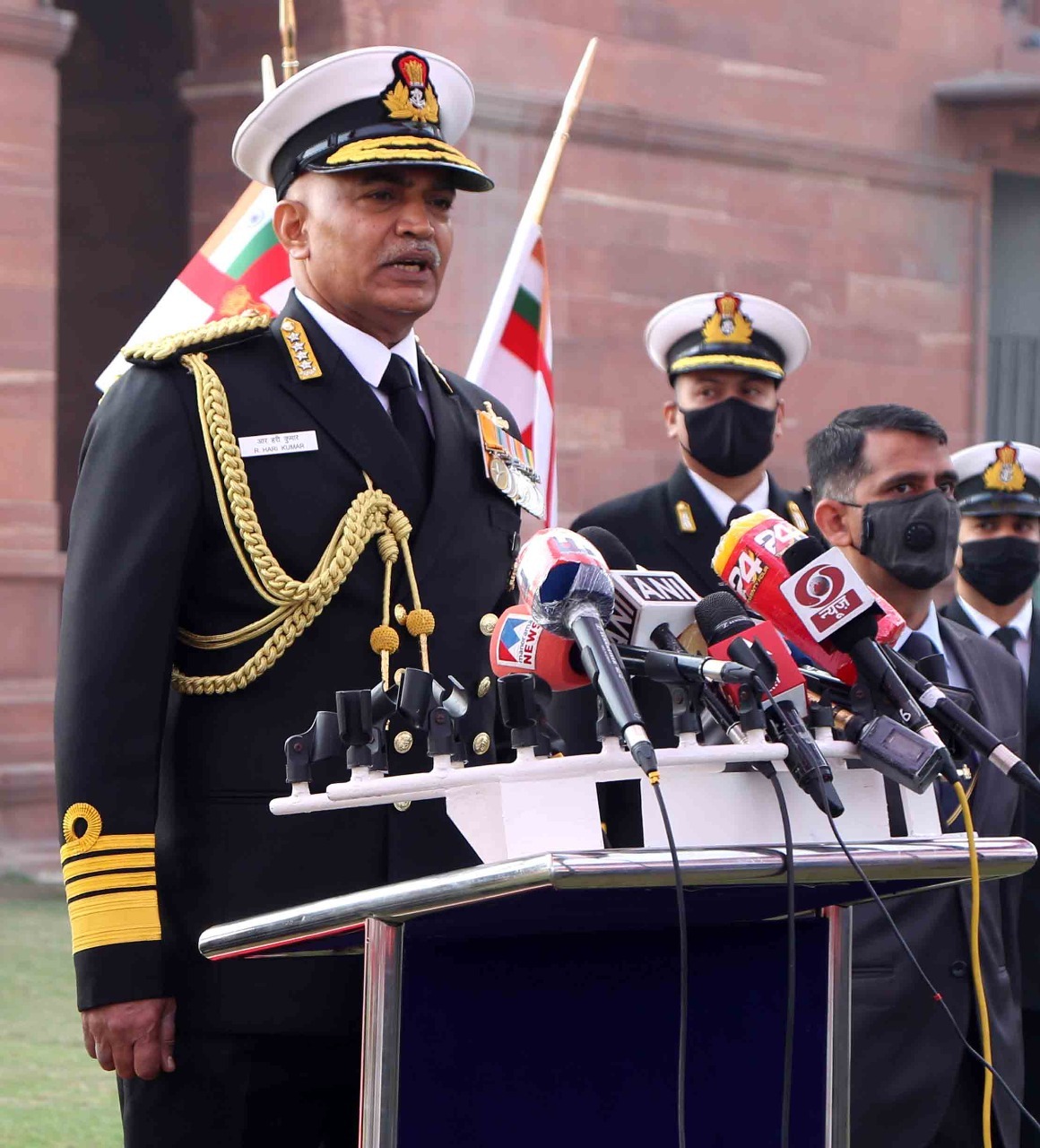 New Navy Chief Assumes Charge